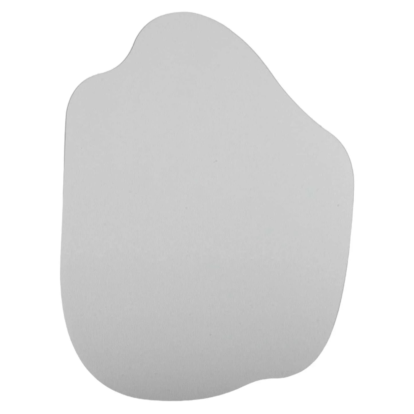 1 miroir en acrylique irrégulier pour salle de bain, 40 cm, incassable, en forme de nuage, autocollant mural, miroir de coiffeuse, chambre à coucher, salon, décoration