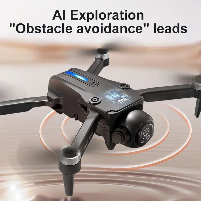 Drone Lenovo D18 8K HD Double Caméra Photographie Aérienne Évitement d'Obstacles Moteur Sans Balais 5G WIFI GPS Retour d'Écran RC Quadcopter