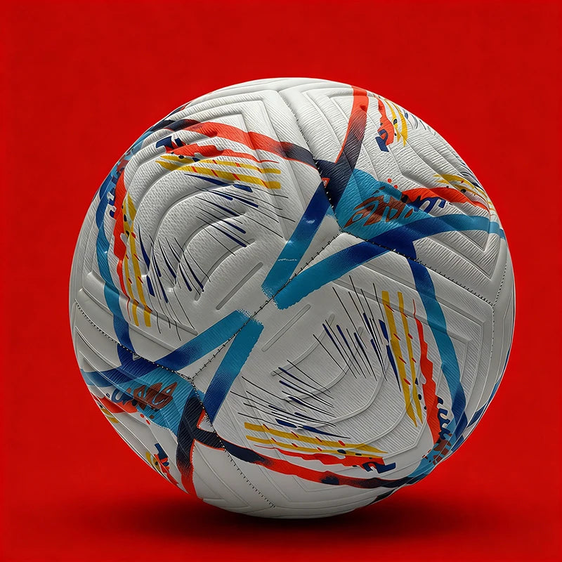 Fußball Profi Outdoor Sport Match Bälle Hochwertiges PU Material Training Nahtlos Fußball Standard Größe 5