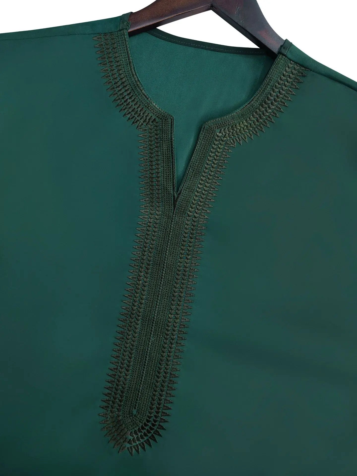 Nouvelle Abaya Musulmane Homme 2026 Robe Islamique Saoudienne Caftan Longue Robe Homme Marocain Thobe Jubba Uni Décontracté Brodé Caftan