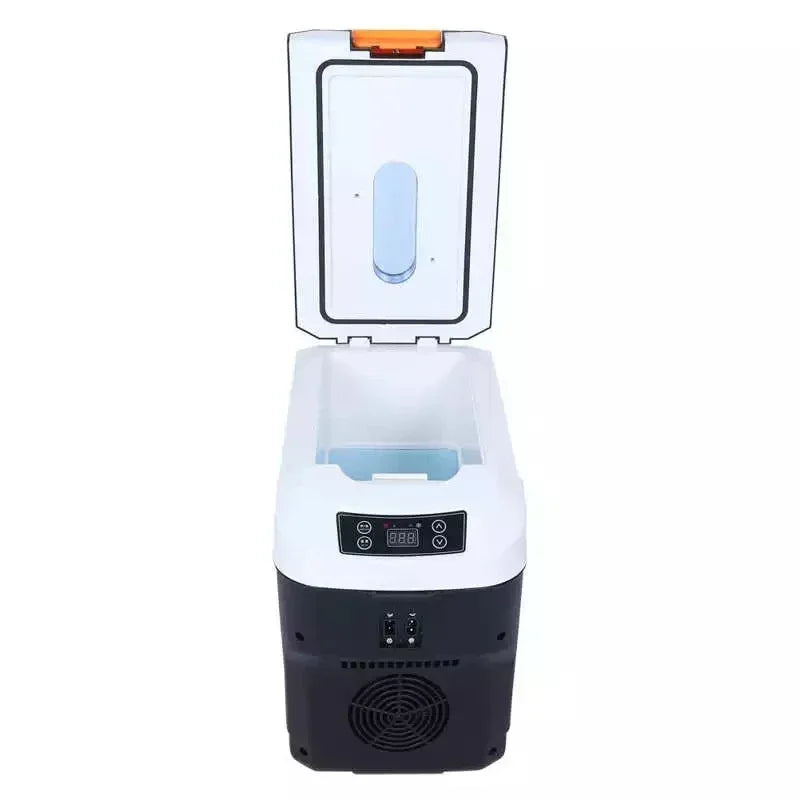10L Car Home Mini Refrigerator Fridges DC12/24V Drinks Cooler Heater Keep Warm Fresh for Car Home Pinic Camping AC110/220V