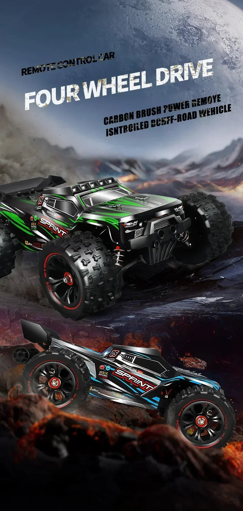 SG116MAX SCY9522 1:16 High Speed Drift Racing 80KM/H Brushless Motor 4WD 9522PRO 50KM/H RC Car Off Road Car Toys For Kid Gift