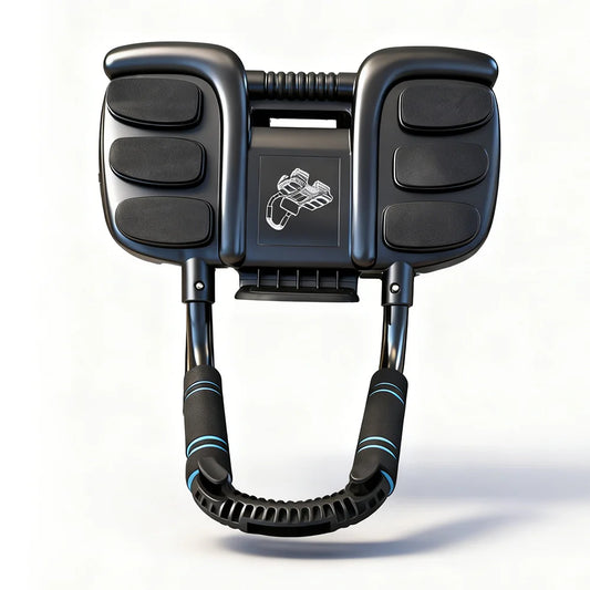 Abdominal Wheel Exerciser Six Elbow Design Slider Abdominal Workout Wheel Automatic Rebound Antislip Home Gym Fitness Equipment