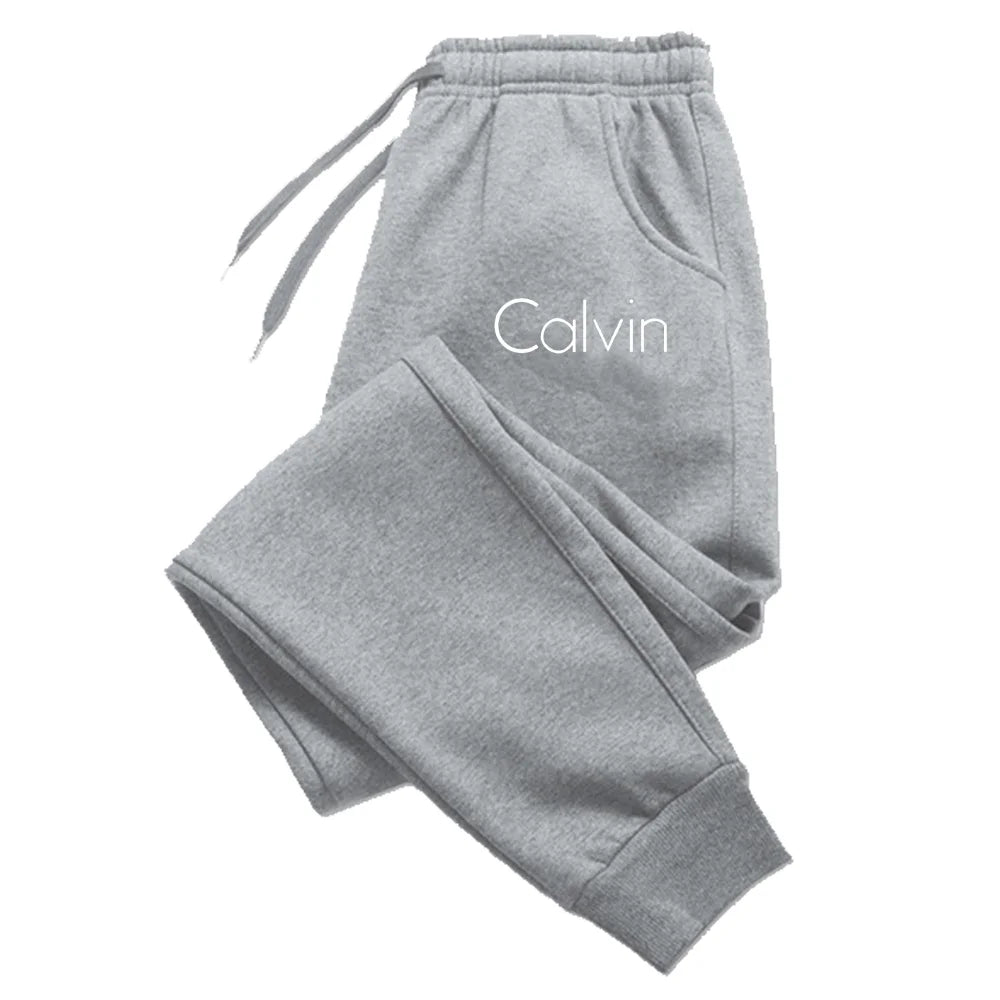 Lässige Bedruckte Sport-Laufhose Herren Damen Herbst Kordelzug Lange Hose Fitness Unifarben Sweatpants Unisex Gymwear