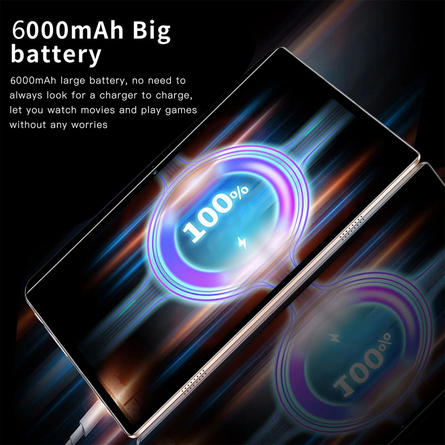 Neues 10,1-Zoll-Lern-Tablet, Octa-Core, Dual-SIM, 4 GB RAM, 64 GB ROM, 3G-Telefonie, Bluetooth, WiFi, Google Tablet PC, 6000 mAh