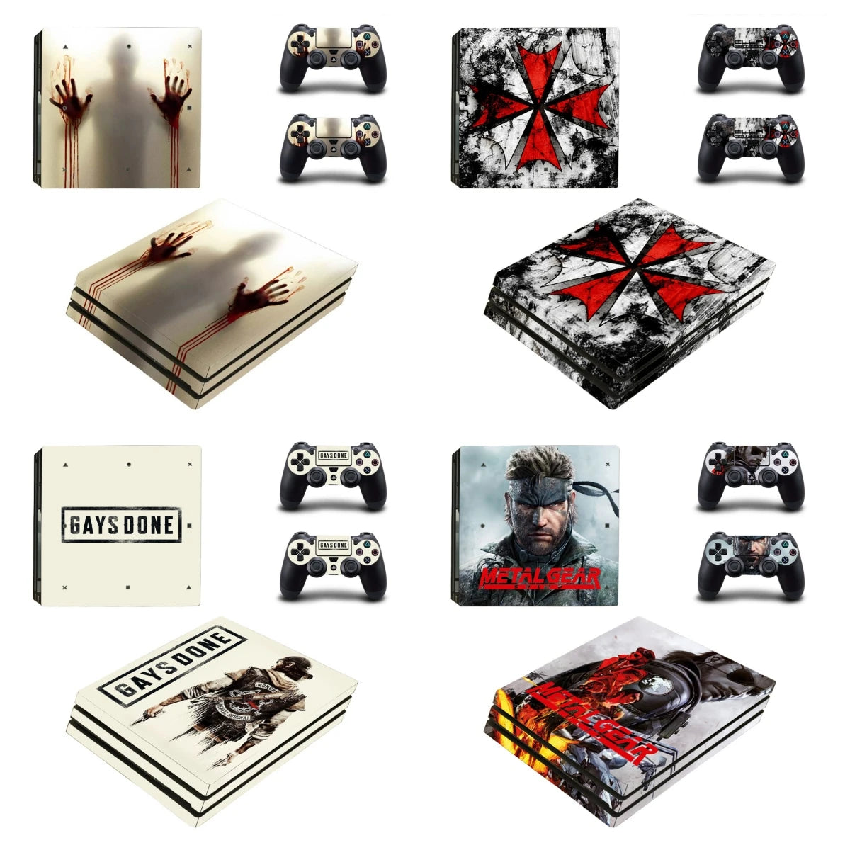 Personalized Custom Design PS4 Pro Skin Sticker Decal Cover For PS4 Pro Console & Controller Skins Vinyl