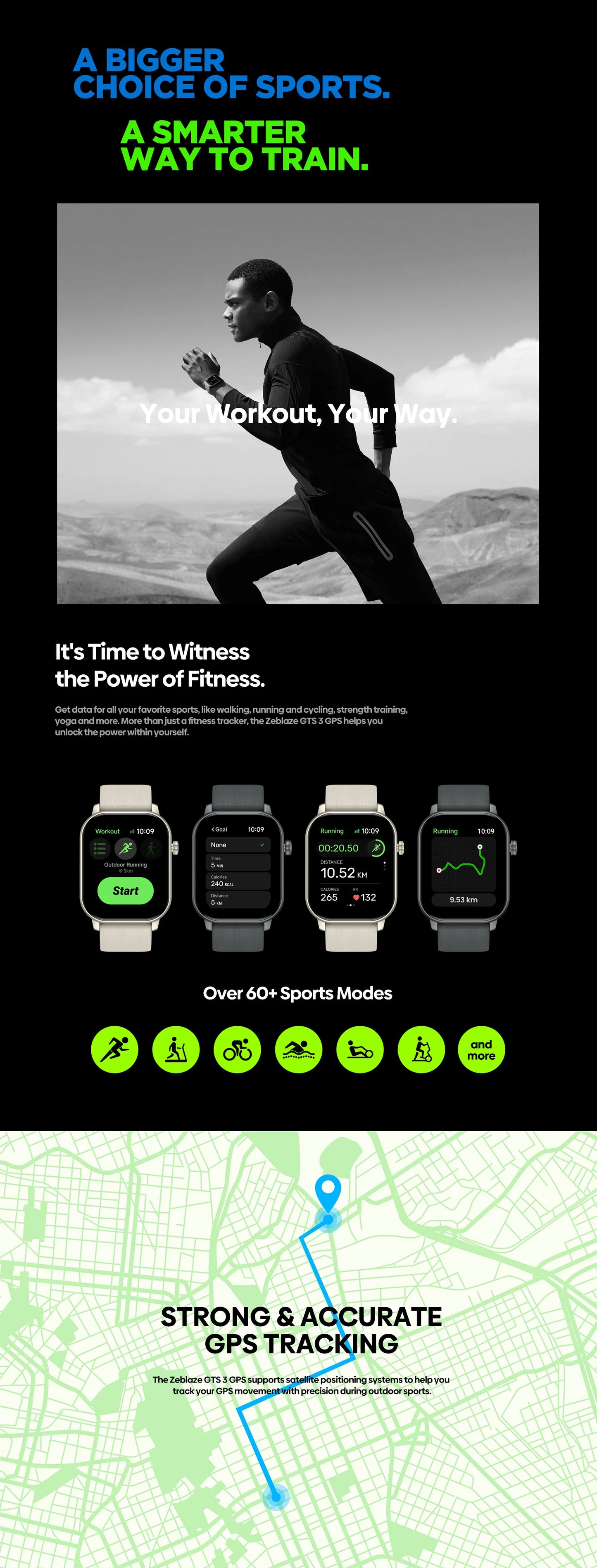 Neue 2025 Zeblaze GTS 3 GPS Sport-Smartwatch mit Sprachfunktion, 2,01" Display, Herzfrequenz-, SpO2- und Stress-Tracking-Smartwatch für Damen und Herren