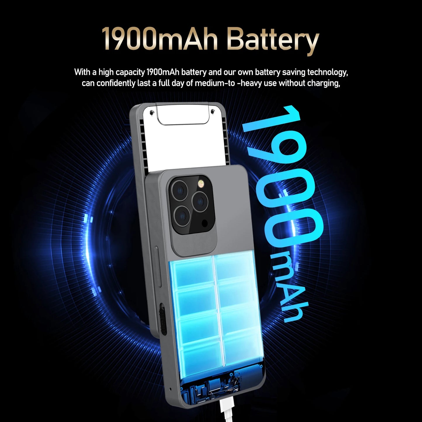 FUFFI S24 Pro Mini téléphone coulissant Écran couleur HD de 4,0 pouces, téléphone amusant, téléphone multifonction 4G, double SIM, téléphone portable étudiant