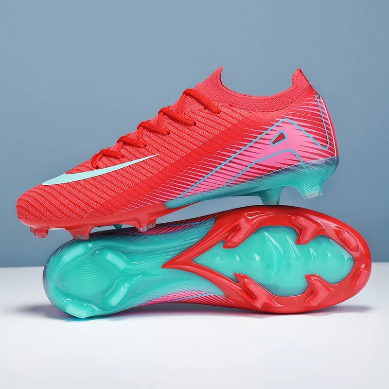 Nouvelles chaussures de football d'extérieur pour hommes Crampons de football Match Entraînement TF/FG Gazon Cheville Crampons longs Sport Haute qualité à succès
