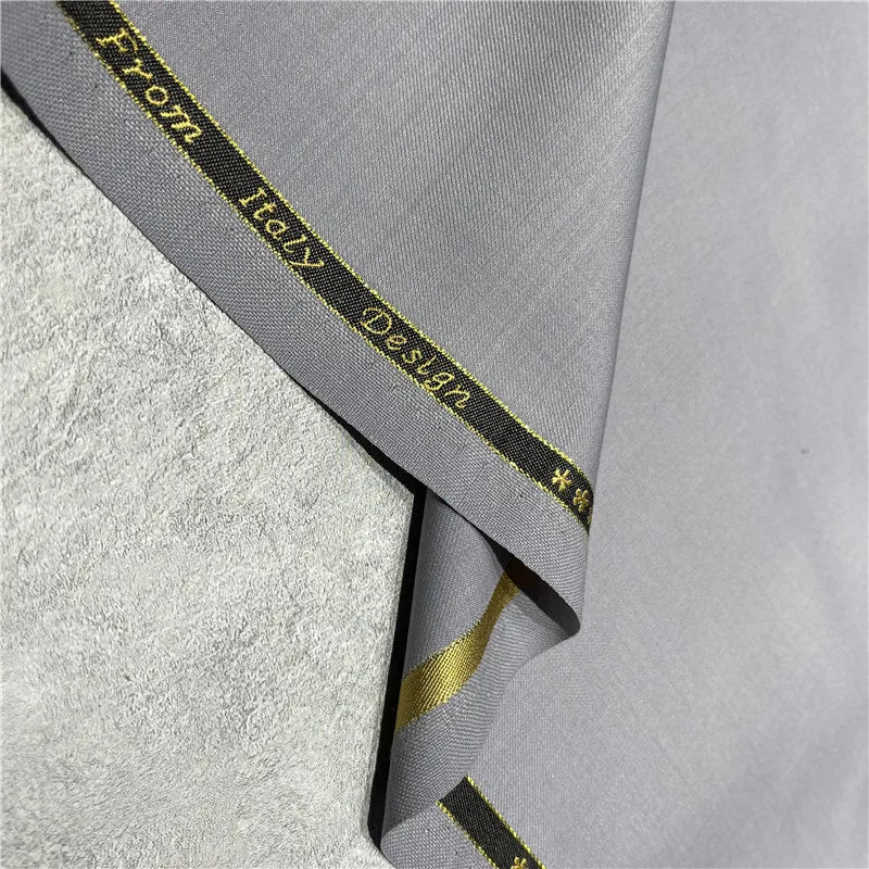 Italienischer Kammgarn-Twill-Stoff – knitterarm – Designeranzüge und Hosenmaterial für Business-Kleidung im Großhandel
