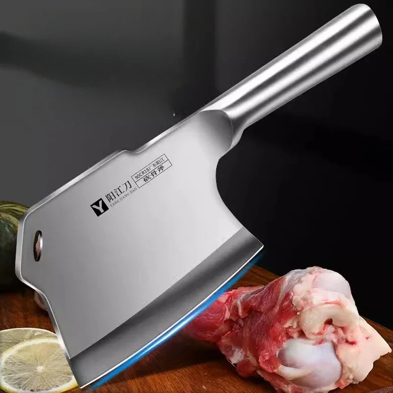 Premium Kitchen knife High Grade Thickened Bone Cleaver Knife High Carbon Stainless Steel Butcher Axe New Type Kitchen Knife