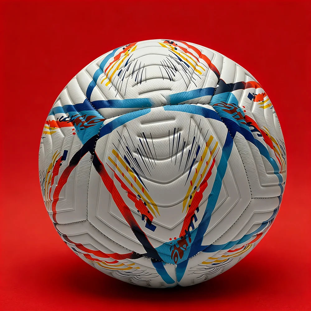 Fußball Profi Outdoor Sport Match Bälle Hochwertiges PU Material Training Nahtlos Fußball Standard Größe 5