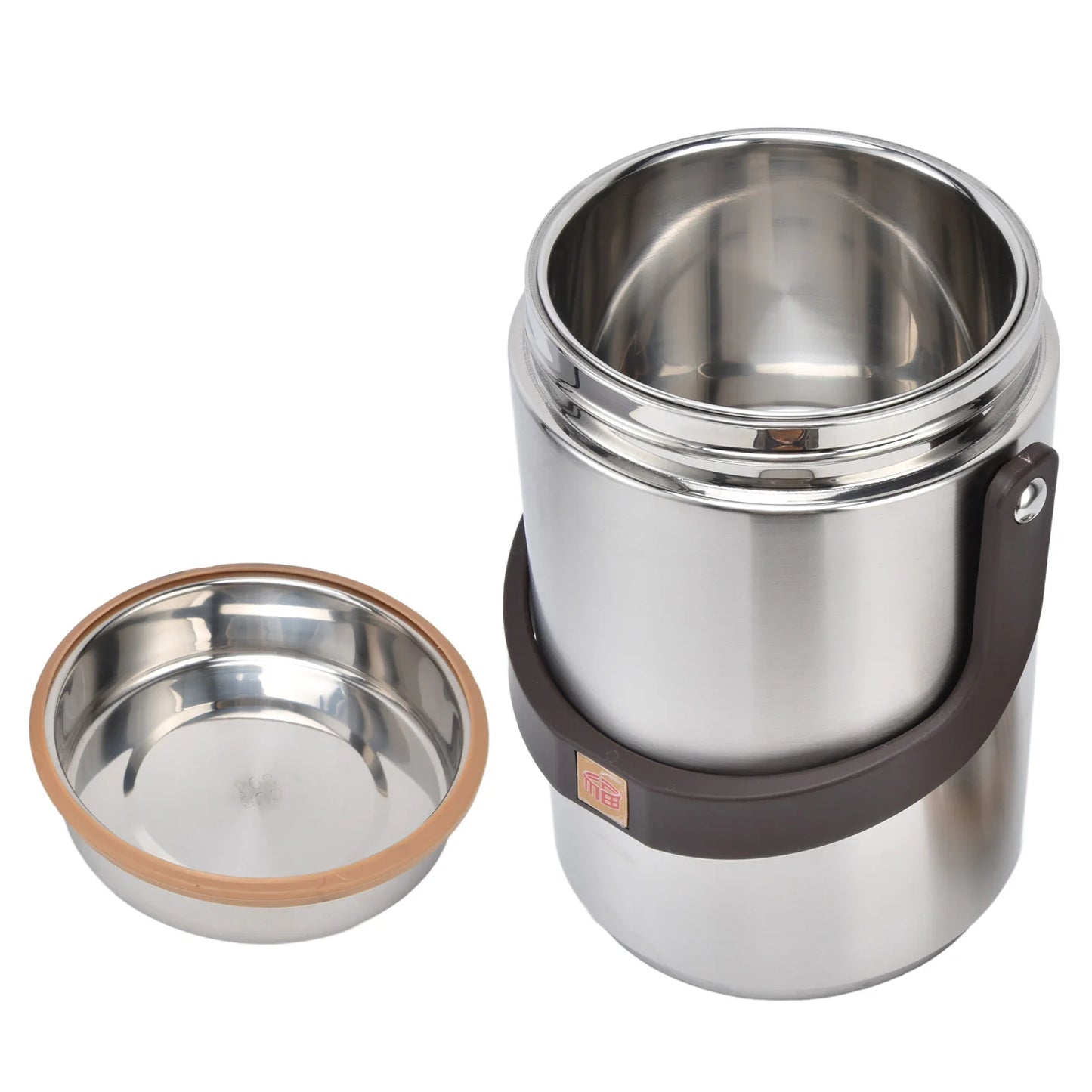 Récipients Isothermes pour Déjeuner 2300 ml, Pot Alimentaire Isotherme en Acier Inoxydable, Boîte à Bento Isotherme Portable pour le Travail et les Voyages