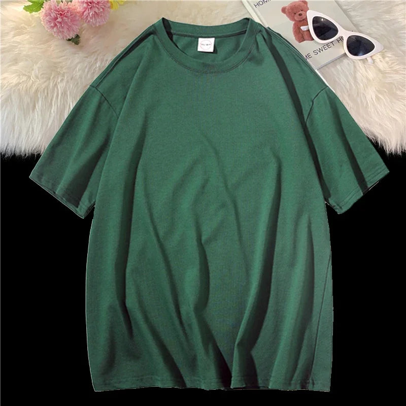 LEGIBLE 2025 Sommer Herren T-Shirt Lässiges lockeres Baumwoll-Kurzarm-T-Shirt Herren Oberteil T-Shirt Herren