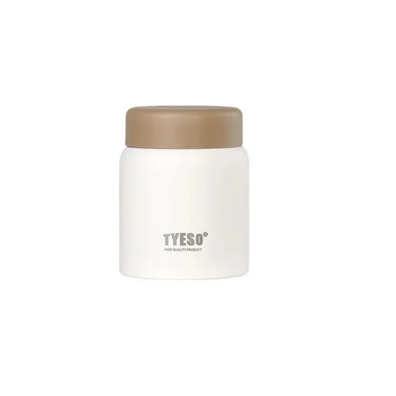Tasse à soupe isotherme 220/280 ml, mini-tasse thermique en acier inoxydable 304, pour bureau, promenade en ville, pochette portable scellée