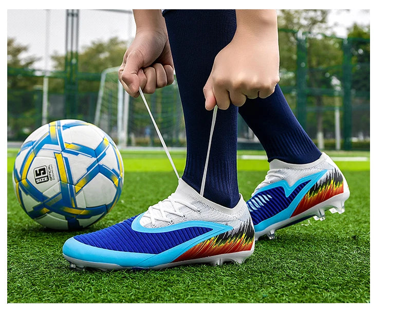 FG Herren Fußballschuhe Hochwertige Turf-Fußballschuhe für Sneaker-Training Fußballstiefel Chuteira Campo 35-45