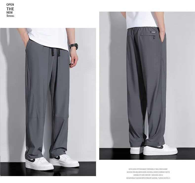 Große Größen 8XL 9XL 10XL Herren Hoch elastische Jogginghose Große Größe Fitnessstudio Jogger Laufen Schnell trocknende Sporthose Herren Bekleidung