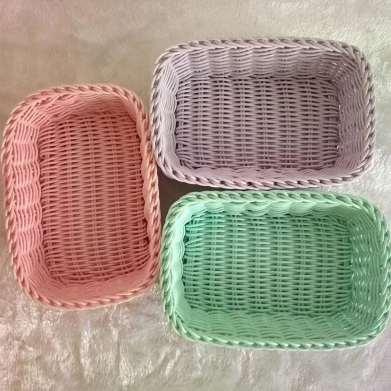 Plastic Storage Box Container Desk Organizers Stationery Cosmetics Toy Basket with Lid Drawer Jewelry Case Kitchen Home Supplies