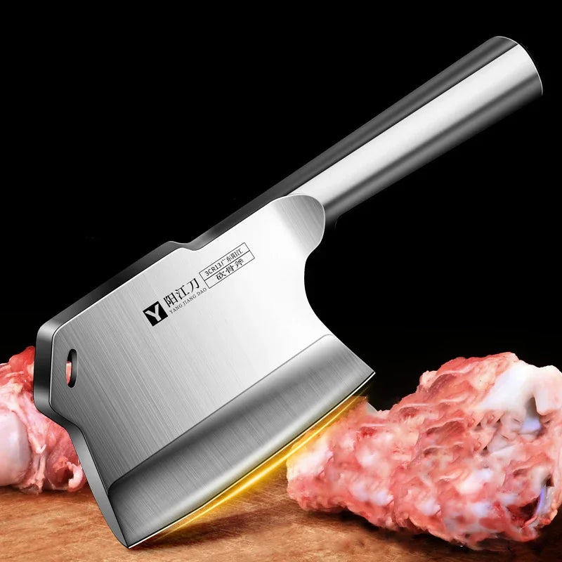 Premium Kitchen knife High Grade Thickened Bone Cleaver Knife High Carbon Stainless Steel Butcher Axe New Type Kitchen Knife