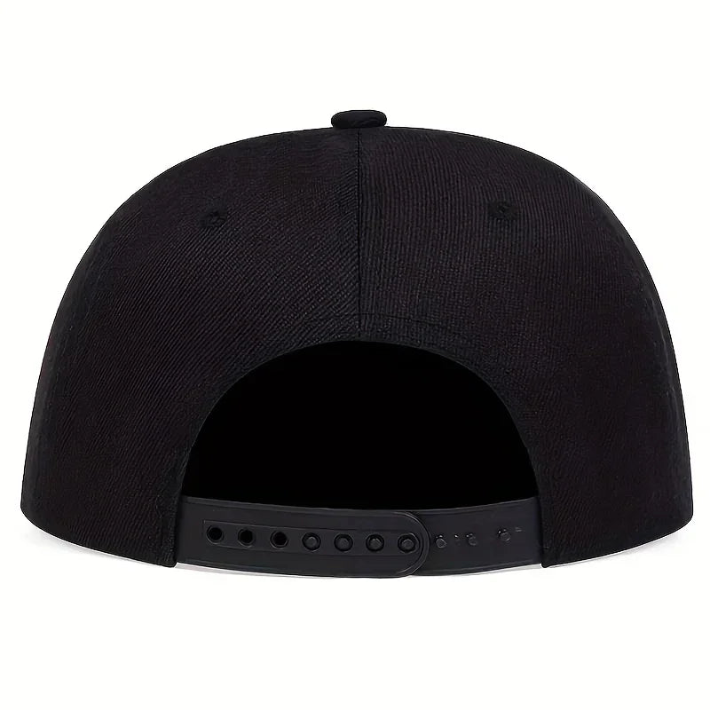 Unisex Flammenstickerei Hip-Hop-Mützen Frühling Herbst Outdoor Verstellbare Freizeit-Baseballkappen Trucker-Mützen Sonnenhut