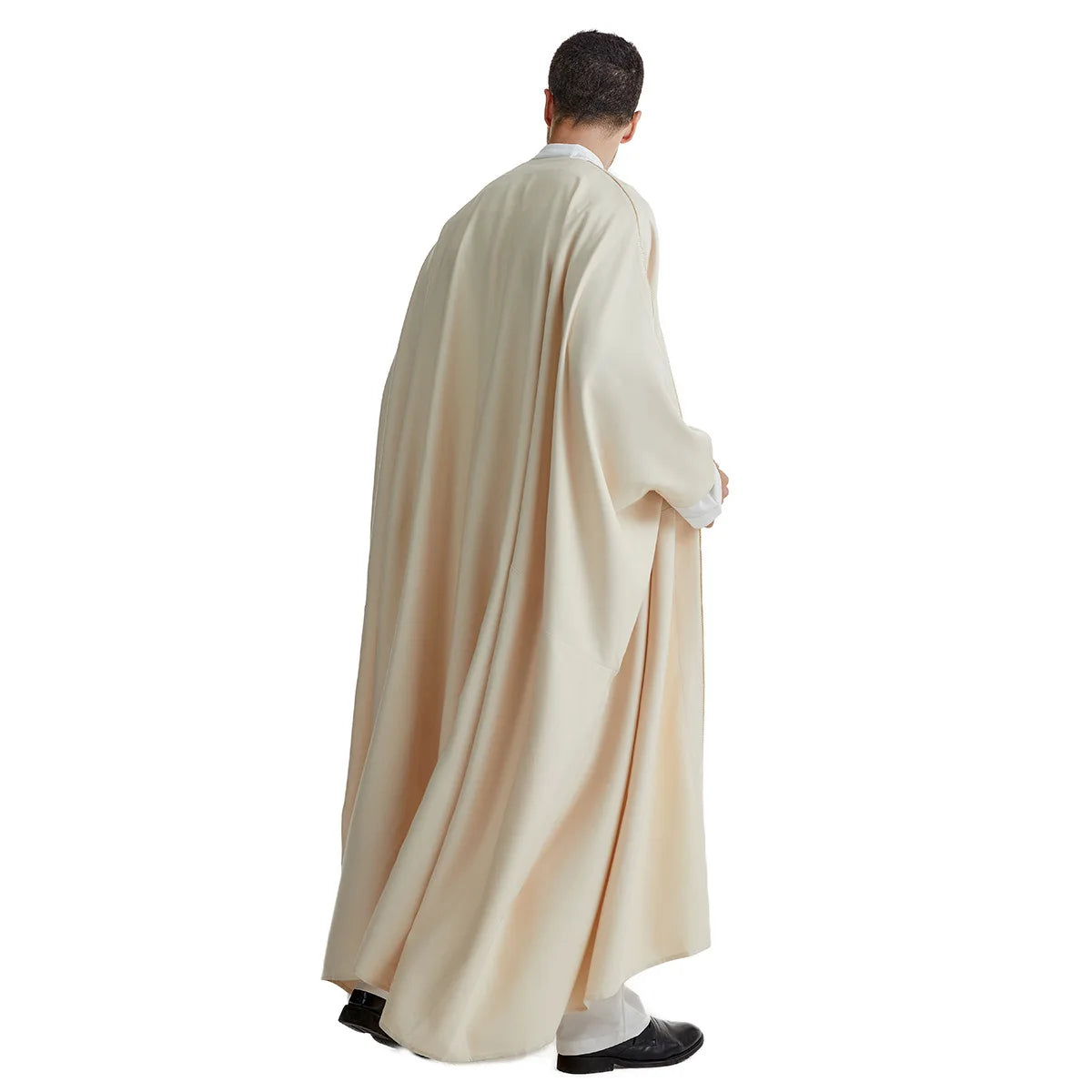 Ramadan Djellaba Eid Abayas Gebets-Kaftan Herren Muslimischer offener Abaya Türkei Arabischer Cardigan Robe Marokko Jubba Thobe Islam Dishdasha
