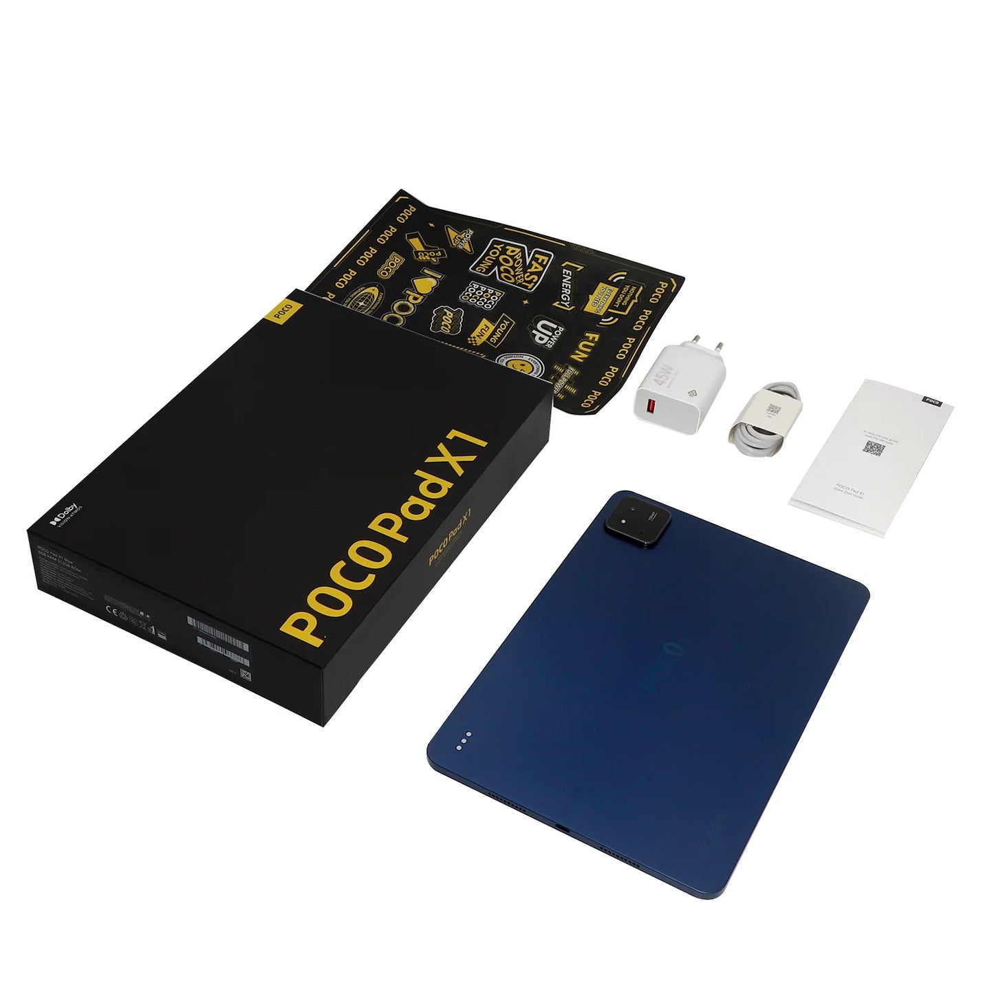 Original POCO Pad X1 Globale Version Tablets Snapdragon 7+ Gen 3 11,2'' 3,2K 144Hz Display 13MP 8850mAh 45W Turbo Charging