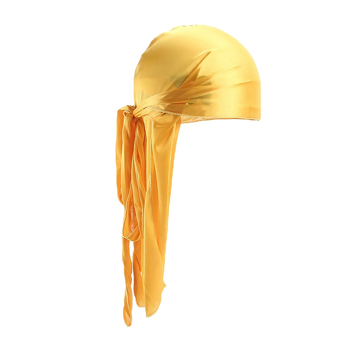 Long Tail Vorgebundene Elastische Kopfbedeckung Bandana Imitat Seide Durag Piratenhut Babyhaube Hip Hop Kappe Turban Hijab Kinder