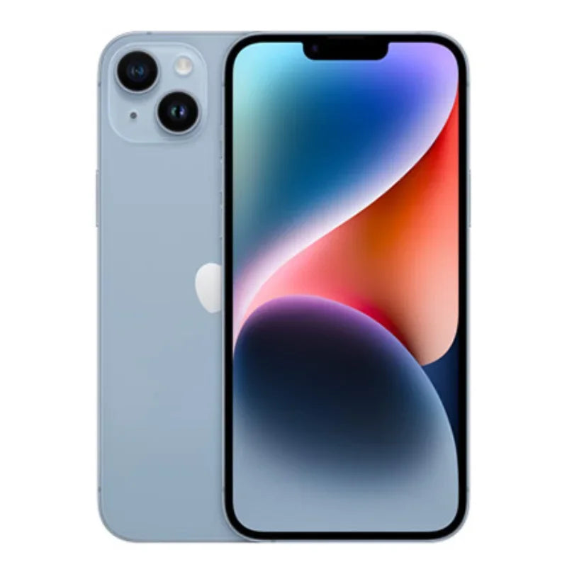 Original Apple iPhone 14 Plus 128GB/256GB Handy ROM 6GB RAM 6.7" Einzel-SIM OLED Face ID NFC A15 5G 98% NEU Smartphone