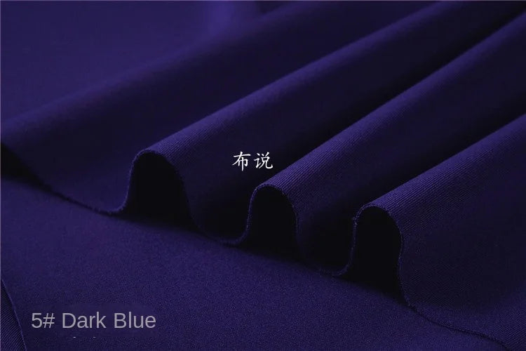 Space Cotton Fabric Thin Clothing Designer Four Sided Elastic Wholesale Cloth Diy Sewing Polyester Spandex Material