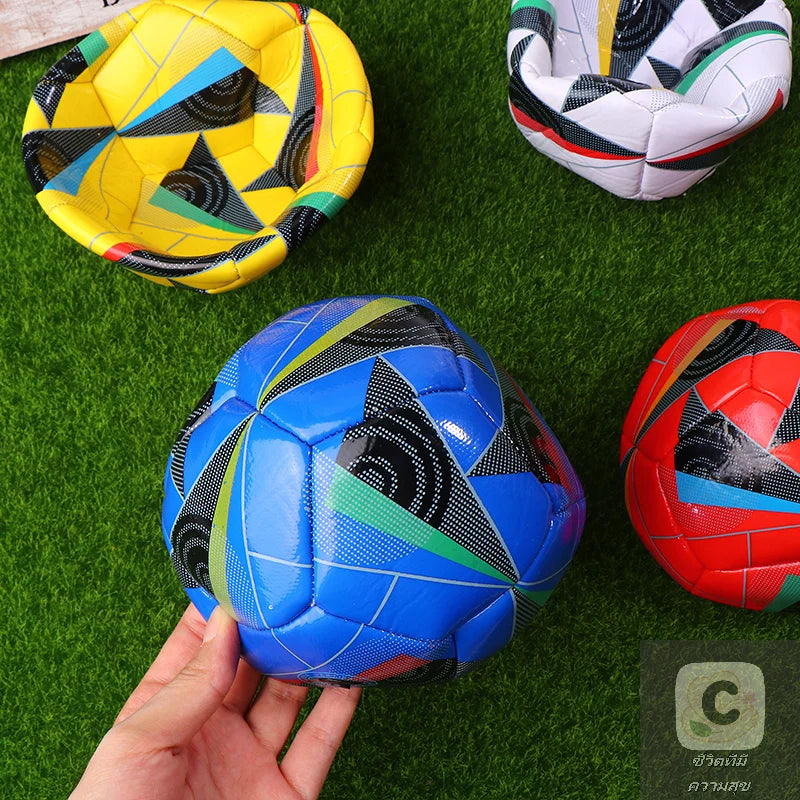 Ballon de Football Taille 2 HUA pour Jeune Adulte, Résistant à l'Usure, pour Sports de Plein Air, Entraînement, Jeu, Cadeaux d'Anniversaire