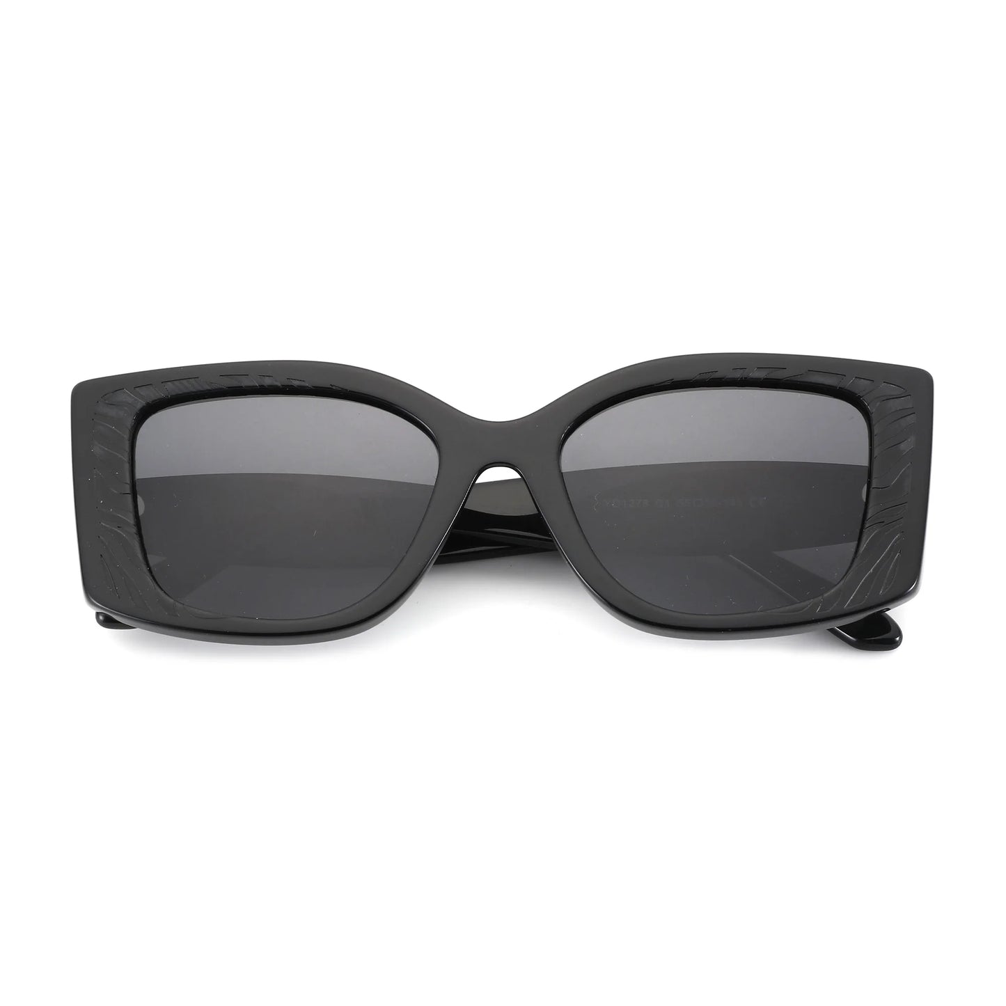 ZENOTTIC Trendige quadratische Acetat-Sonnenbrillen für Damen UV400 Myopie Optische Sonnenbrille Polarisierte Gleitsicht-Sonnenbrillen