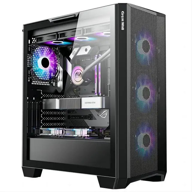 AOTESIER 5 9400 F RX580 PC Gamer Complet Pas Cher, Ensemble d'équipement Informatique Personnalisé, Ordinateurs de Bureau Préassemblés, Vente en Gros, Assemblage PC Gamer de Bureau