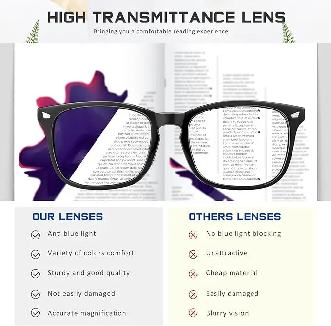 1/3PCS  Auto-Focus Reading Glasses, Lightweight PC Frame, Unisex Design | Ideal for Computer Use & Perfect Gift Choice