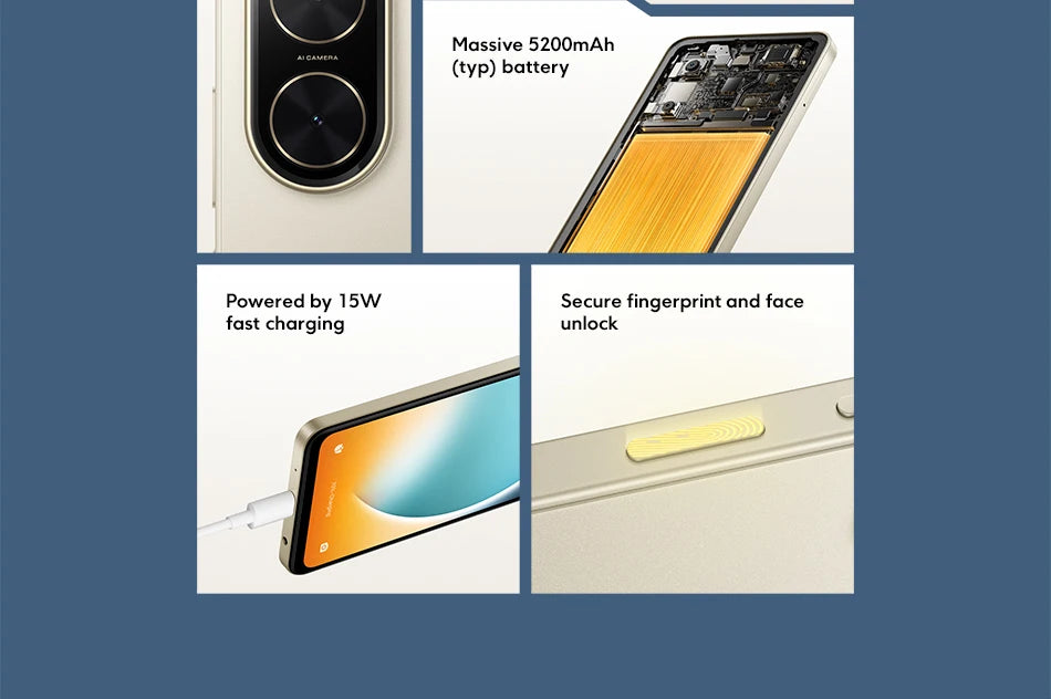 Global Version POCO C71 UNISOC T7250 Processor Immersive 6.88" Display 32MP Al Dual Camera 15W Charging 5200mAh Battery