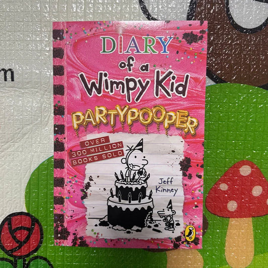 Latest English Edition Diary of a Wimpy Kid: Partypooper  Children’s Graphic Novel  Early Learning Book