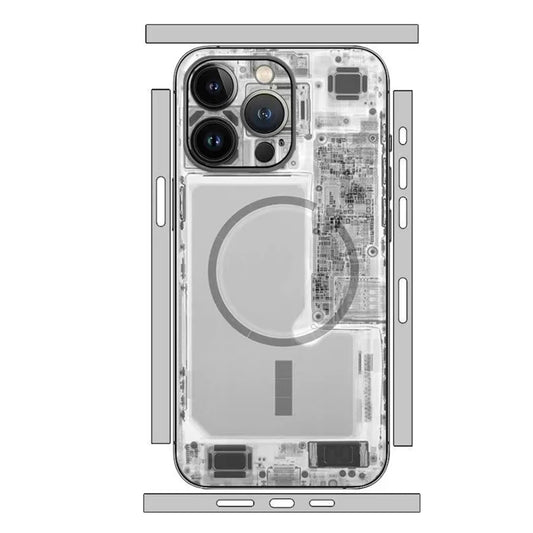 Wrap Sticker for iPhone17 16 15 14 13  12 Pro Max  Nothing Phone Decal Skin Rear Protector Case Film Full Cover