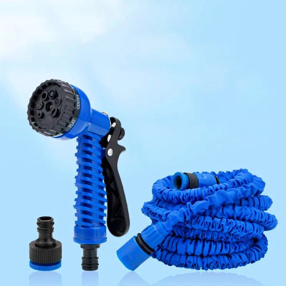 Tuyau d'eau télescopique, tuyau d'eau de jardin, pistolet à eau haute pression, tuyau d'eau de lavage de voiture de jardin