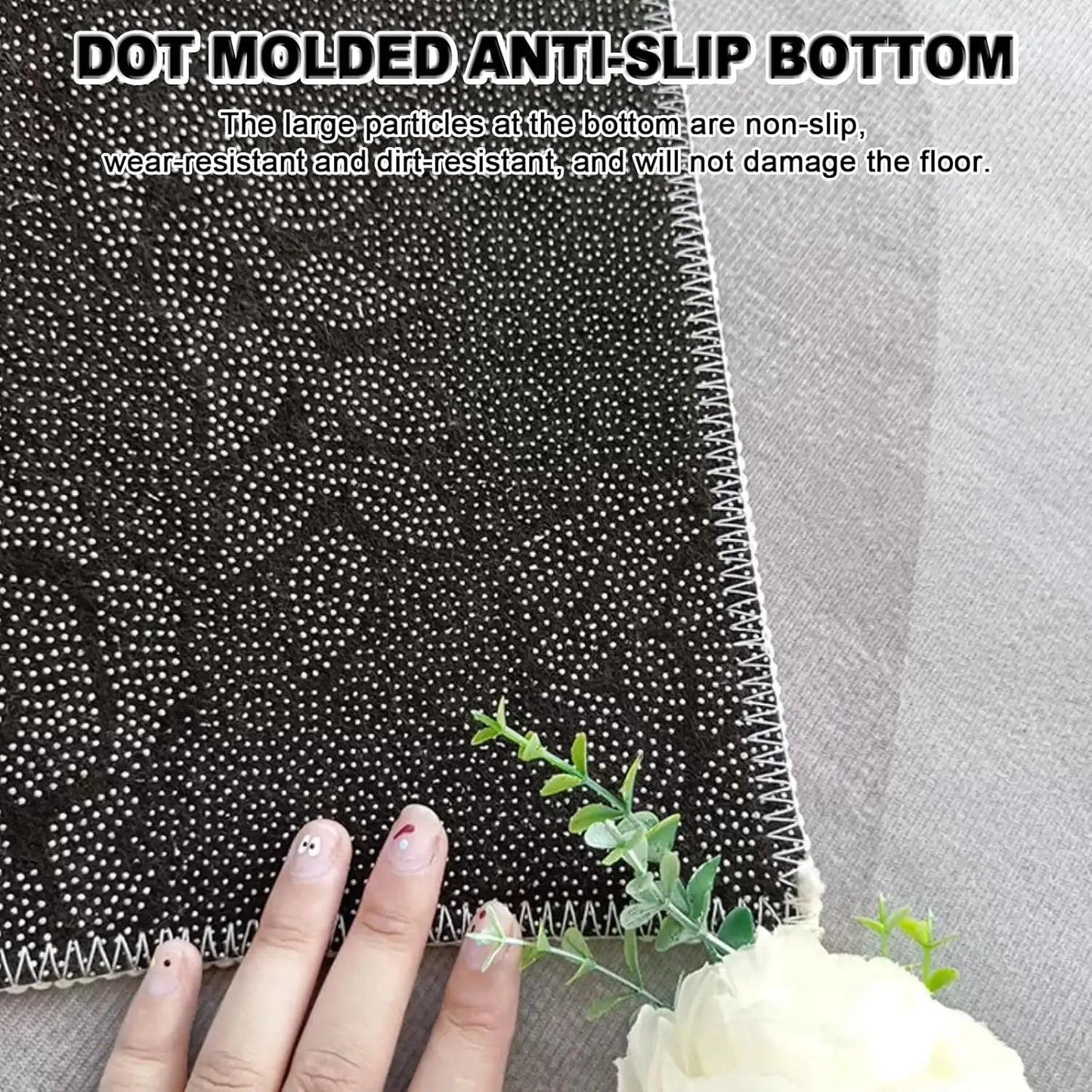 VIKAMA Kristall-Samtteppich – 2D Visuelle Illusion Endlose Höhle Kreatives Thema – Geeignet für Restaurants, Wohnzimmer, Schlafzimmer