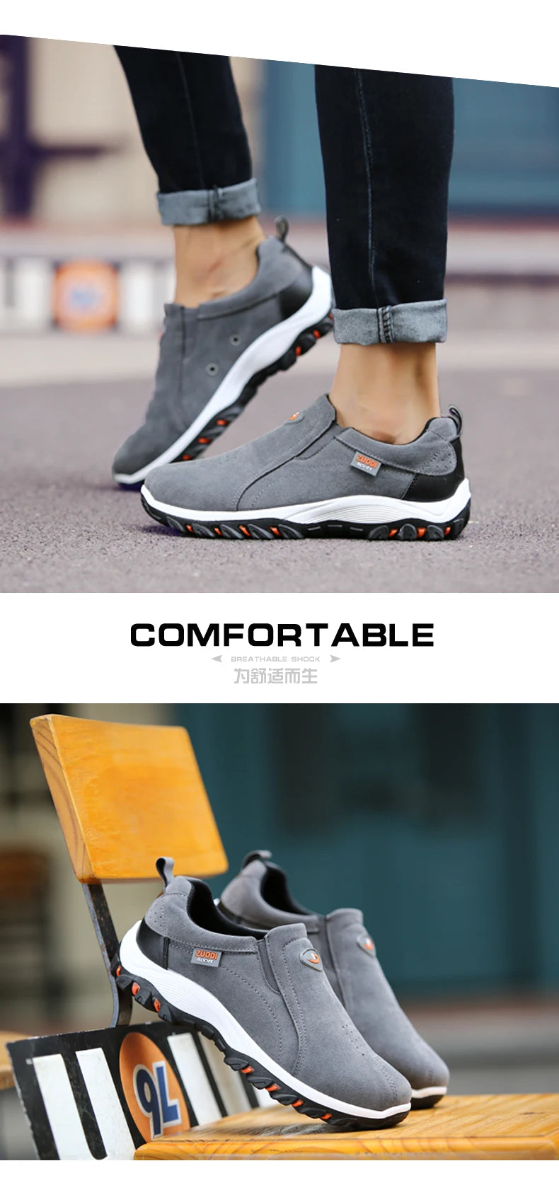 Chaussures de Randonnée pour Homme Camping Course Marche Jogging Baskets Bottes Imperméables Antidérapantes Chaussures de Sport Zapatos Hombre