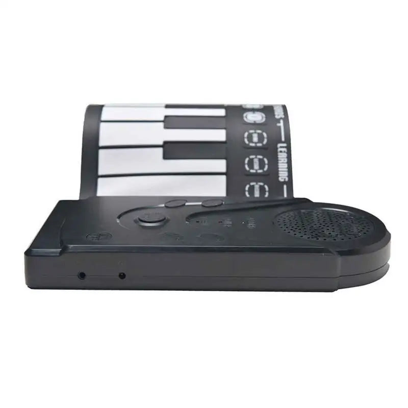 Roll-Up Piano Keyboard, faltbares Hand-Piano, 49 Tasten Hand-Piano für Anfänger, Kinder, Erwachsene, Lernspielzeug für Zuhause