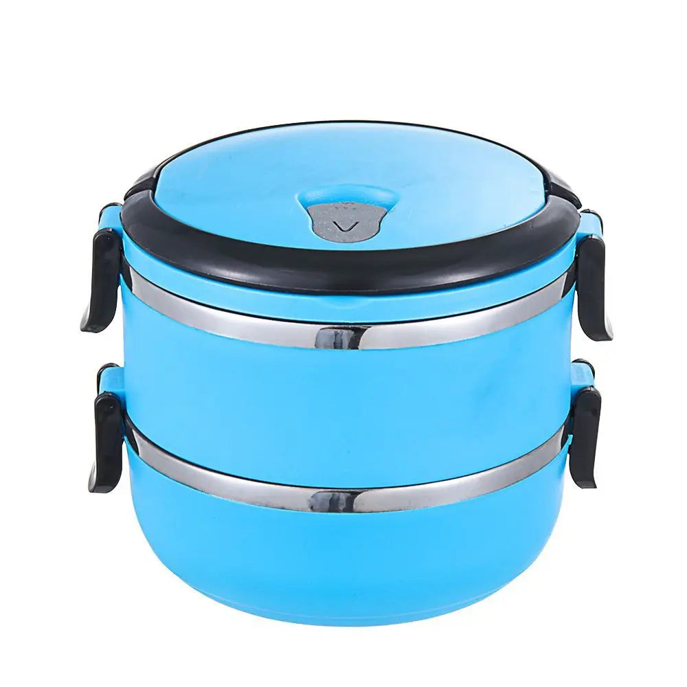 Warmhaltebehälter aus Edelstahl, Lunchbox, Thermoskanne, vakuumisoliert, Reise