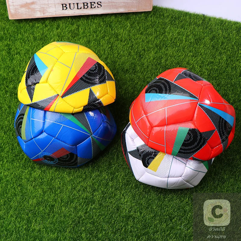 Ballon de Football Taille 2 HUA pour Jeune Adulte, Résistant à l'Usure, pour Sports de Plein Air, Entraînement, Jeu, Cadeaux d'Anniversaire