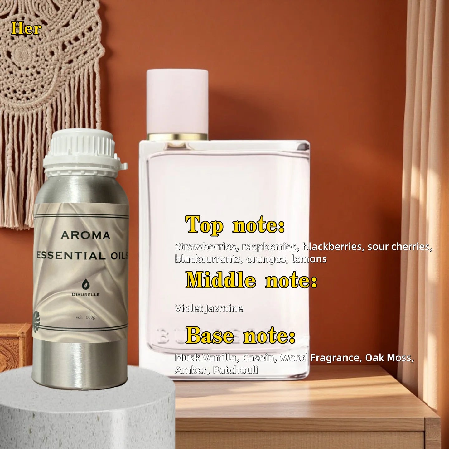 Huile Essentielle Parfumée Grande Marque Hôtel France 500ML Diffuseur de Parfum Machine Purificateur d'Air Huile Essentielle Végétale Pure pour Hôtel