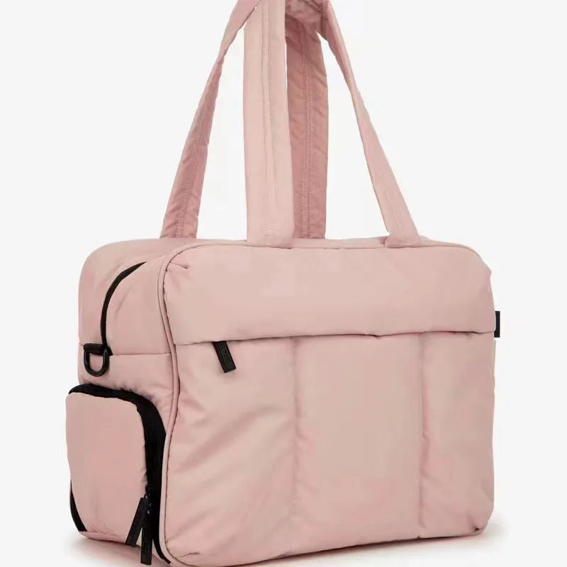 Daunen-Reisetasche Großraum Damen Umhängetaschen Multifunktionale große Kapazität Nass-Trocken-Trennung Handtasche Reisetaschen Damen