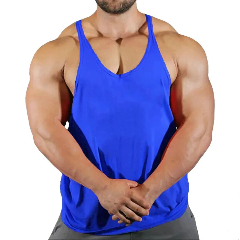 Vêtements Homme Musculation et Fitness Débardeur Stringer Homme Sportswear Vêtements T-shirt Gilet Chemise T-shirts Débardeurs d'entraînement Musculation