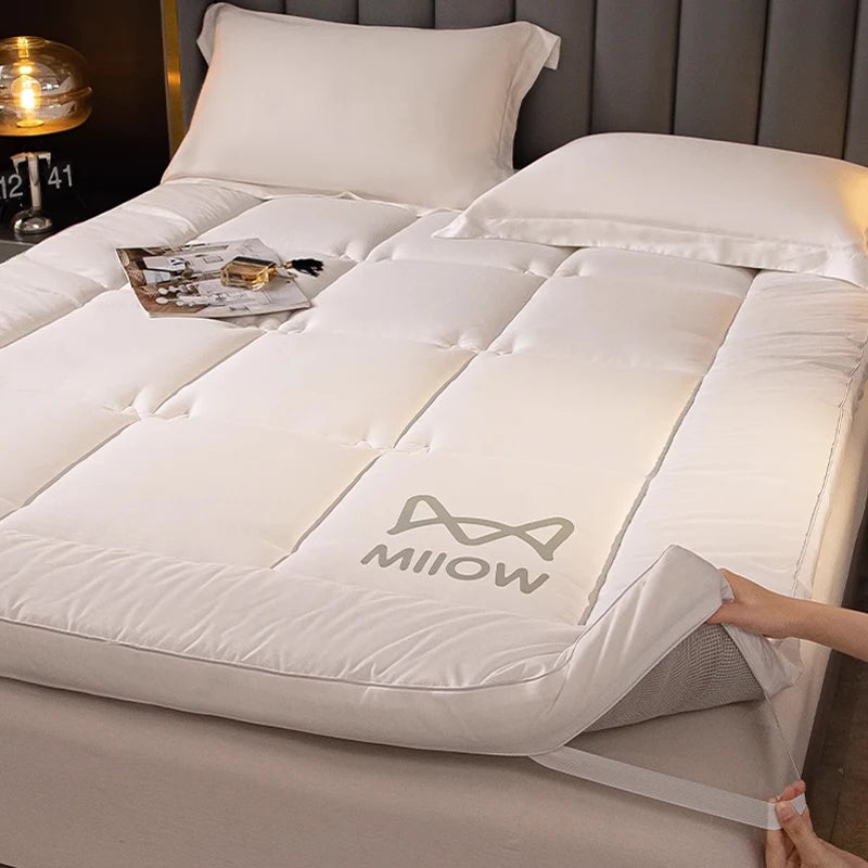 soft mattress elastic cushion home foldable comfortable Single Double tatami floor sleeping pad spring autumn thicken bed mat