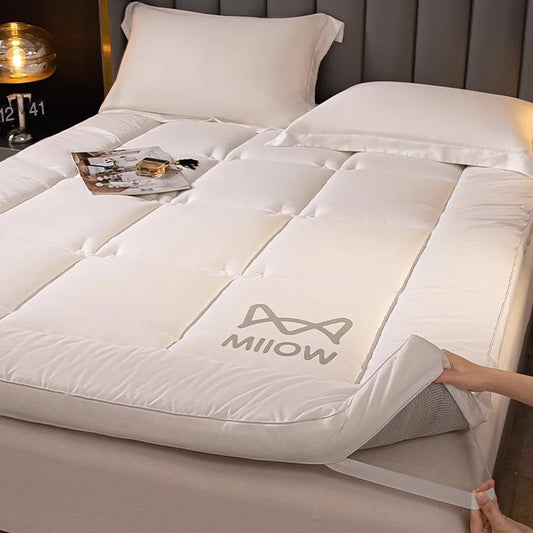 soft mattress elastic cushion home foldable comfortable Single Double tatami floor sleeping pad spring autumn thicken bed mat