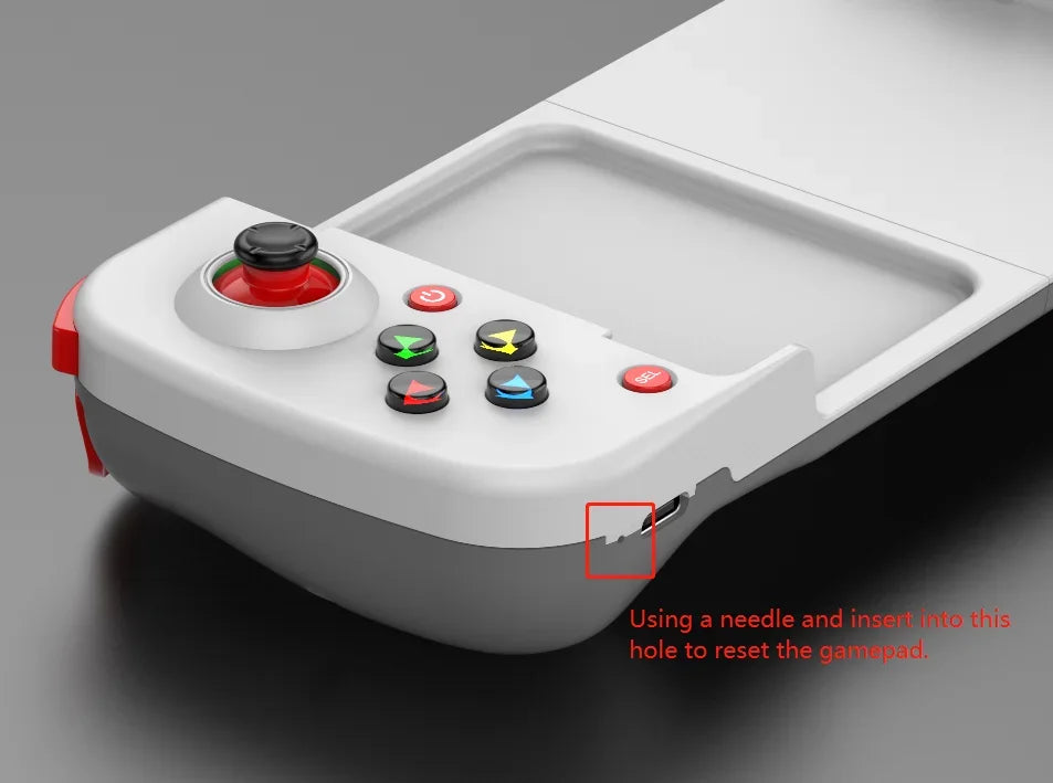 Kabelloser BT 5.0 ausziehbarer Gamecontroller für Mobiltelefon Android IOS Gamepad Joystick Eat Chicken Gamepad für PS4 Switch PC