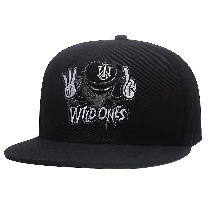 Casquette de baseball brodée de dessins animés de mode, casquette universelle pour hommes et femmes, casquette de hip-hop tendance, chapeaux de sport de plein air