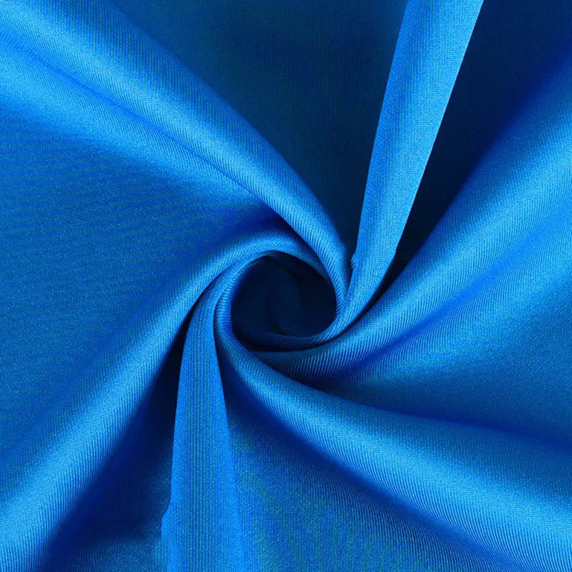 Tissu tricoté élastique Scuba résistant à l'usure, anti-boulochage pour la couture de pulls, jupes, uniformes scolaires, vêtements de sport au mètre